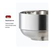 DISHJOY 304 Stainless Steel Double-Layer Insulated Bowl