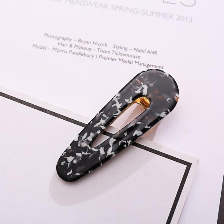 Popular Fashion Acetate Sweet Hairpins Girls Hair Clips Pin Barrette Accessories For Women Lady Hairclip Hairgrip Headwear