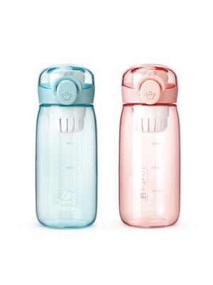 BOUTEILLE À EMPORTER Tritan Bouteille à Bec One-Touch 420ml Double Verrouillage Bouteille d'Eau pour Enfants Bouteille Portable pour Bébés