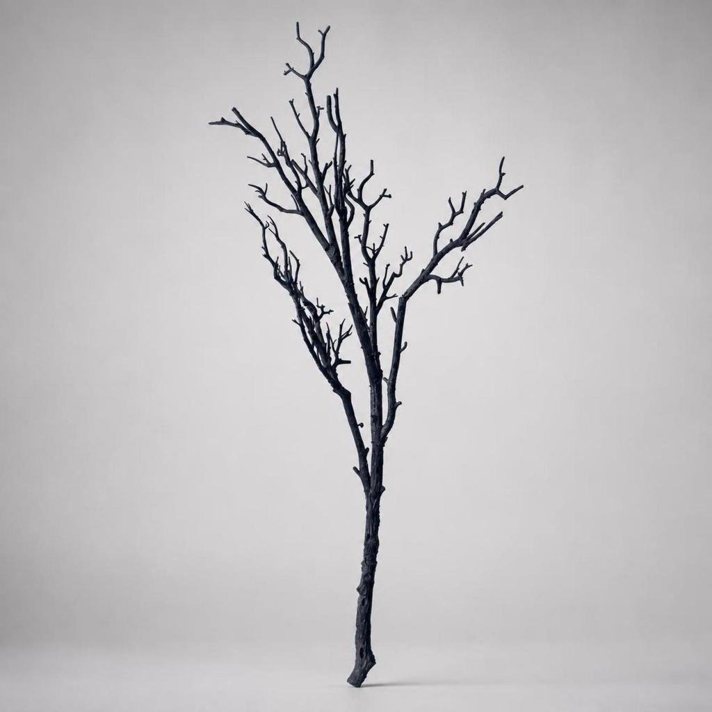 Dead Tree Branch Black Decorations Leafless for Tabletop