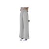 Adidas Comfortable Soft Skin-Friendly Versatile Casual Pants Women bottoms Gray JM7459