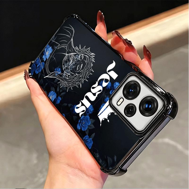 God Jesus Pray Cross Bible Plating Phone Case For Xiaomi Poco X5 X6 X7 X8 Pro Max F8 Ultra F7 M8 M7 M5S Redmi 15C 15 14C 13C 13