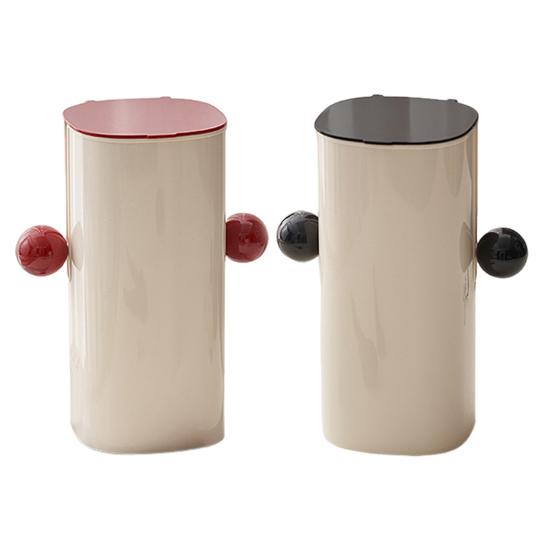 Makeup Brush Holder with Dustproof Cover Large Capacity Four Compartments Design Multipurpose Cosmetic Brush Organizer