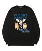 Wissi Fly Cat Long Sleeve T-Shirt (Wls041) Black