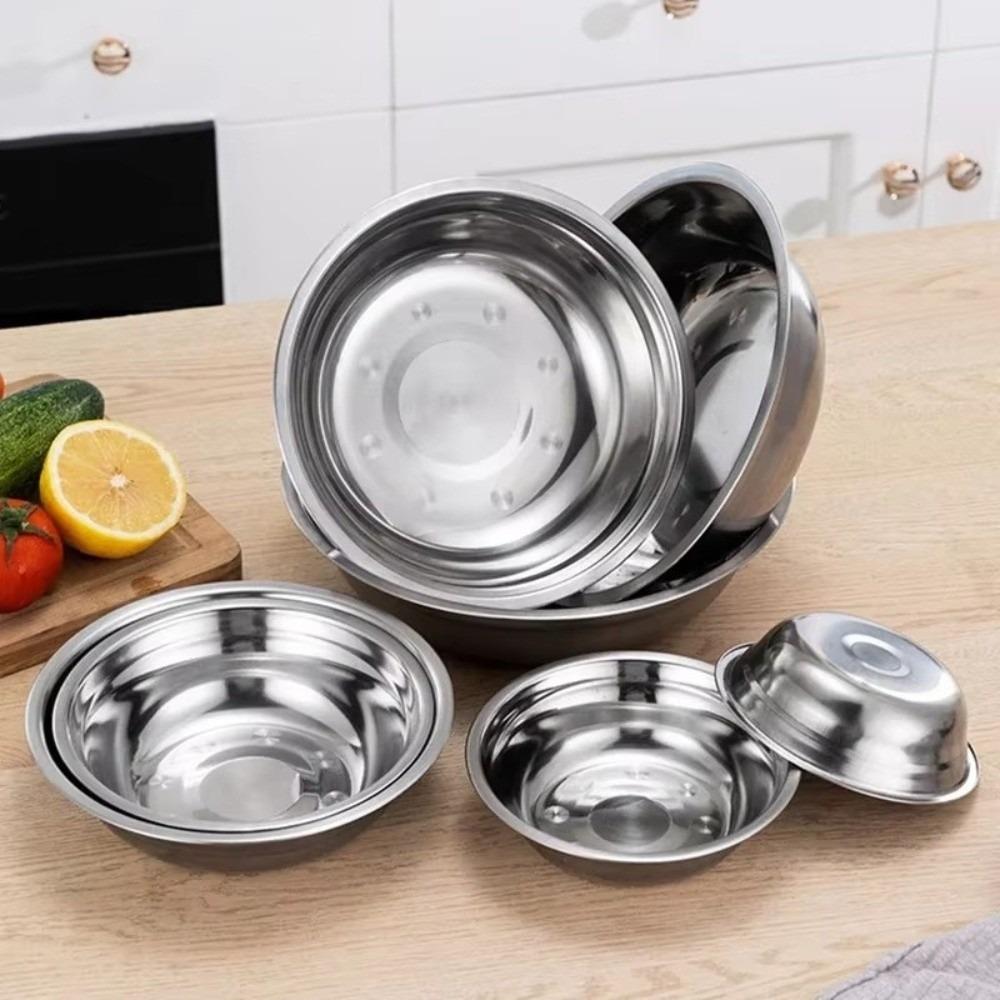 Langlebiger Suppentopf Edelstahl Salatmixer Schüssel Neue Suppenschale Küchen Kochwerkzeuge