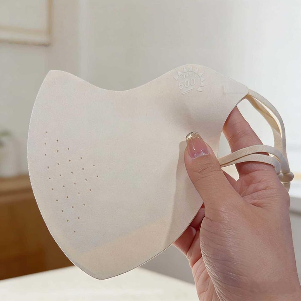 Women’s Anti-UV Breathable Ice Silk Face Mask - Sunshade and Eye Corner Protector 3D Hat