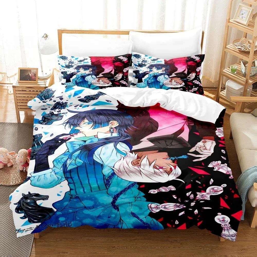 

3D Print Animation Пример комплекта постельного белья Vanitas Single Twin Full Queen King Size Bed Set Adult Kid Bedroom Duvet cover Sets EU Single 135x200cm