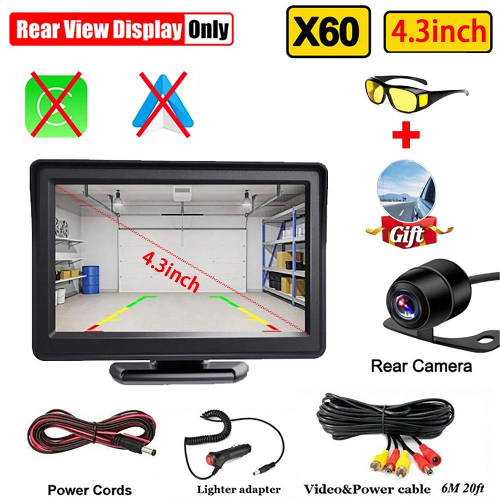 

Универсальный 7-дюймовый портативный автомобильный радиоприемник, мультимедийный видеоплеер, беспроводной Carplay, Android Auto, GPS-навигация, Bluetooth, сенсорный экран