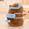 Gorra de Skateboarding Capibara Muñeca Juguete de Peluche Buceador Muñeca Capibara Paño de Anillo de Fútbol