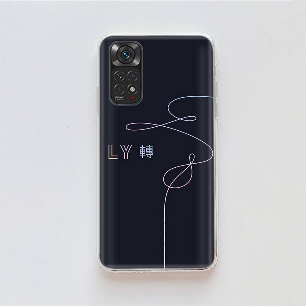 BT2 Bangtan Boys Love Yourself Case for Samsung A04 A14 A23 A34 A54 M23 M33 M52 M53 Realme 10 9 C30S C35 C55 VIVO Y02S Y21 Y33S Y51 X80 Pro Cover
