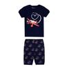 2026 Summer New Children's Set - Street Casual Fashion Comfortable Soft Breathable Lightweight 3D Graffiti Pattern Print