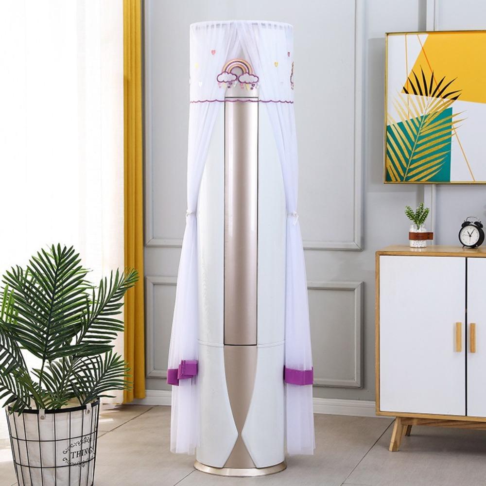 Romantic Air Conditioner Dust Cover Delicate Dustproof Cover Decor Home