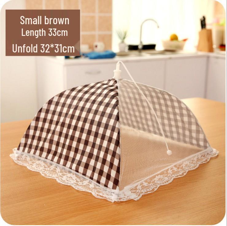 Creative Large Lace Foldable Food Cover C019 - Dustproof & Anti-fly Table Cover for Dining.