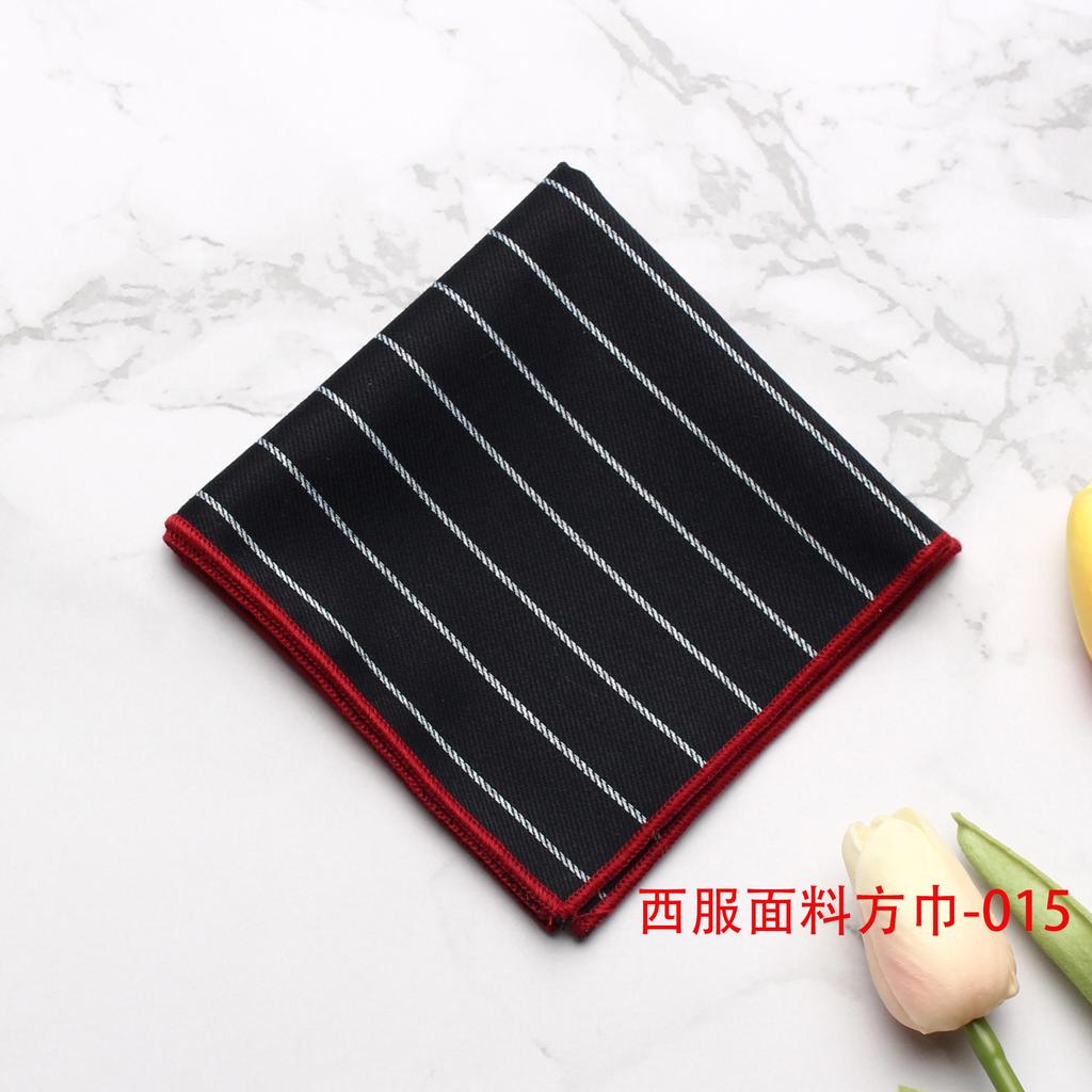 Suit Pocket Towel Men'S British Vintage Plaid Square Towel Wedding Business Suit Shirt Batch Handkerchief