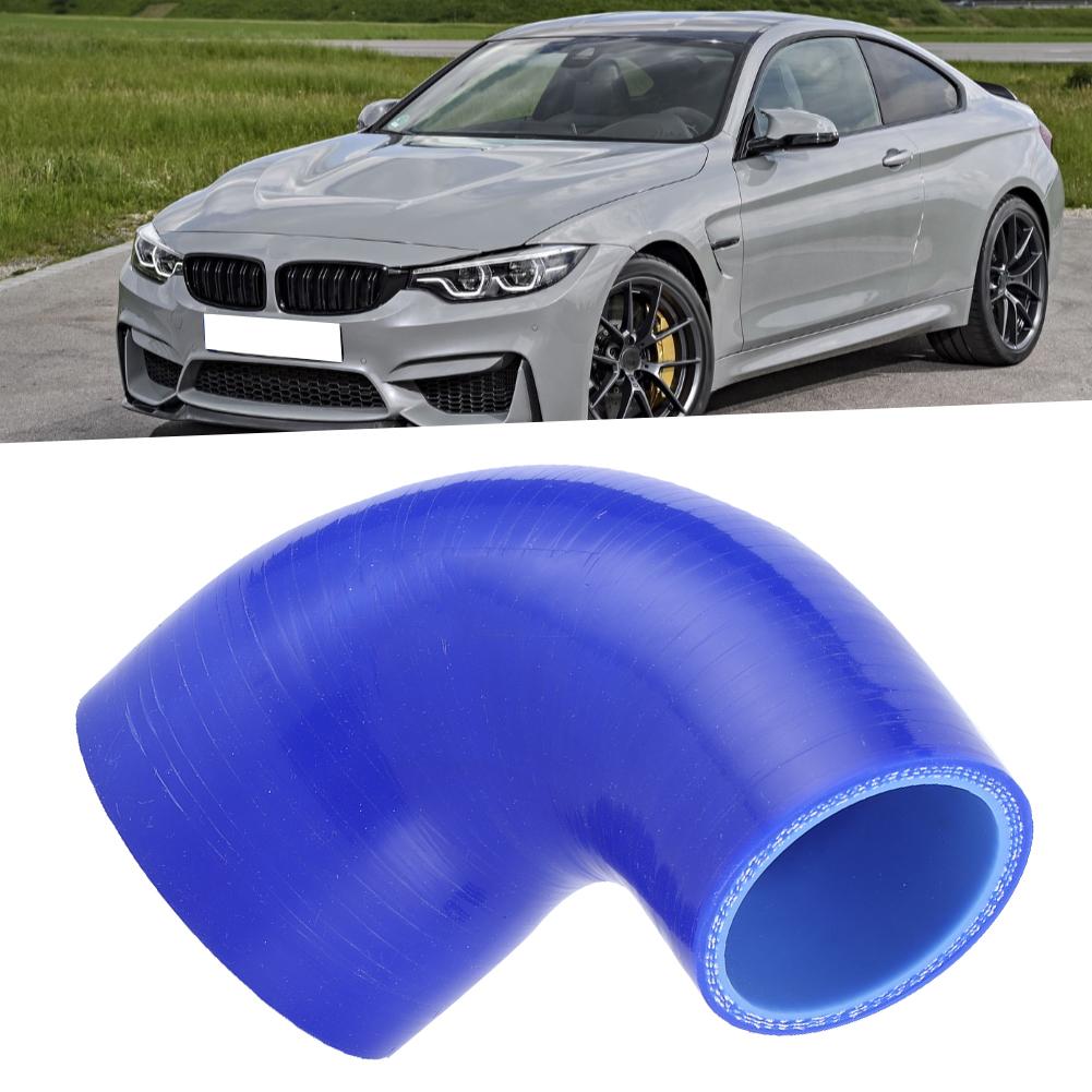 4Ply Silicone Coupler Hose for Turbo Intake Intercooler Pipe Tube 2in To 3in 90 Degrees  Car Modified