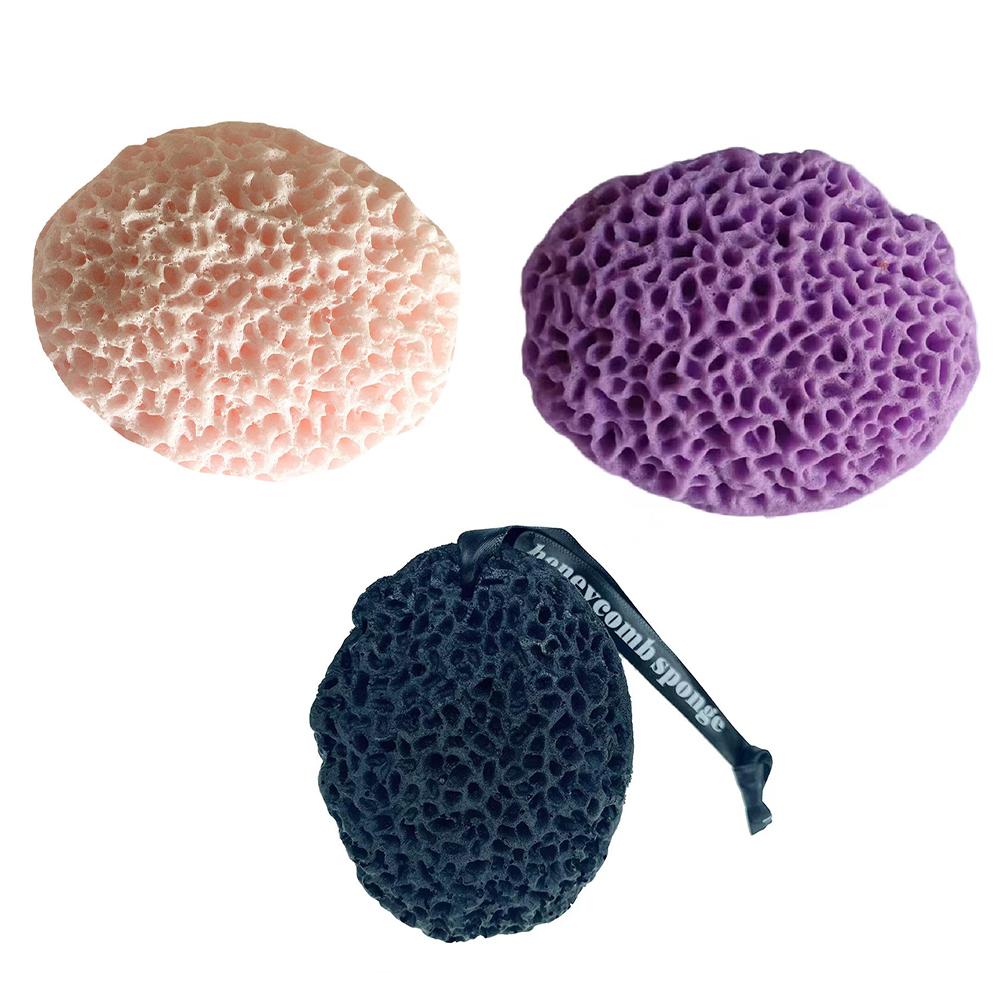 1pc Natural Sea Wool Sponge Dead Skin Remover Exfoliating Shower Cleaning Brush Foam Shower Bat T2B2