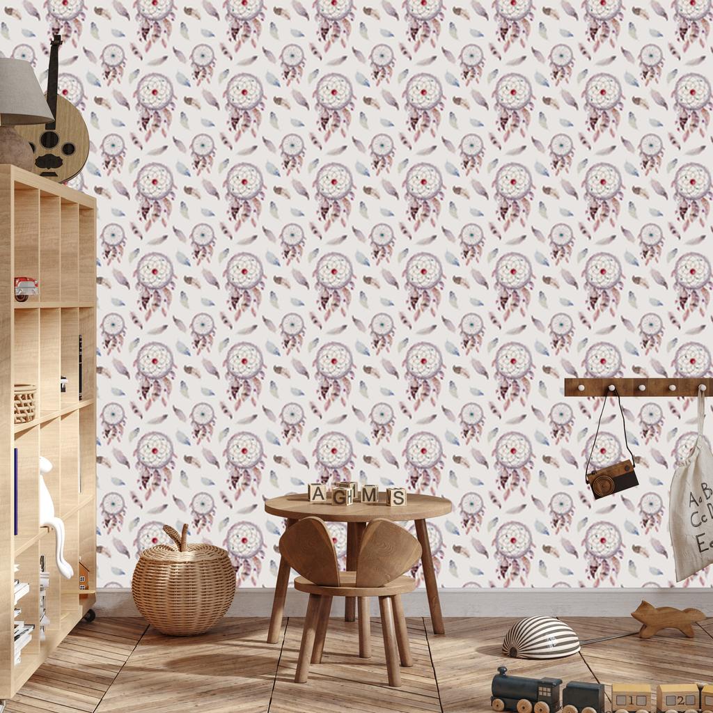 Folklore wallpaper for living room and bedroom 50x1000