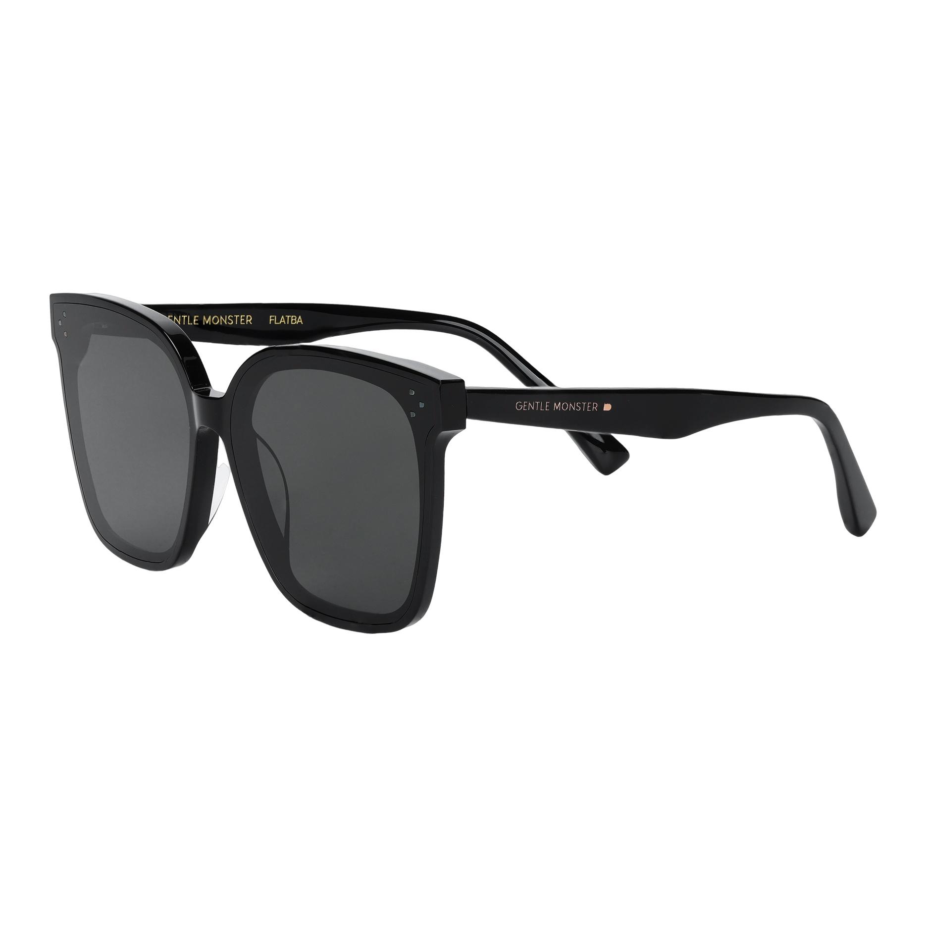 Kaynoa Men's Black Gentle Monster Her01 Sunglasses Uv Protection Butterfly Style Unisex Sunglasses Her-01 Cm