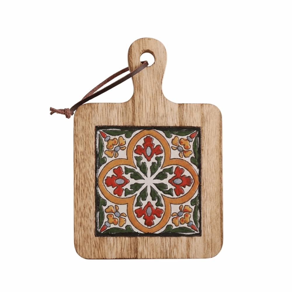 Retro Insulation Mat Japanese Style Wooden Placemat Hot Tea Water Cups Table Mat Coffee Cup