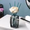 European Grey Crystal Glass Lotion Bottle Mouthwash Cup Toothbrush Shelf Bathroom Accessories Luxury Crystal Toothbrush Shelf