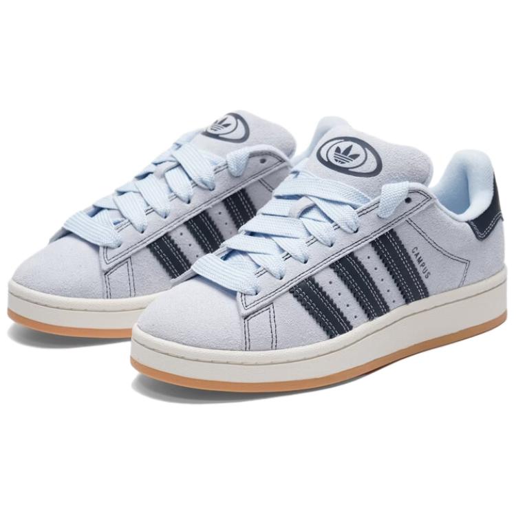 adidas Originals CAMPUS 00s Abrasion Resistant Breathable Low Top Skateboard Shoes Women's Blue IH4341