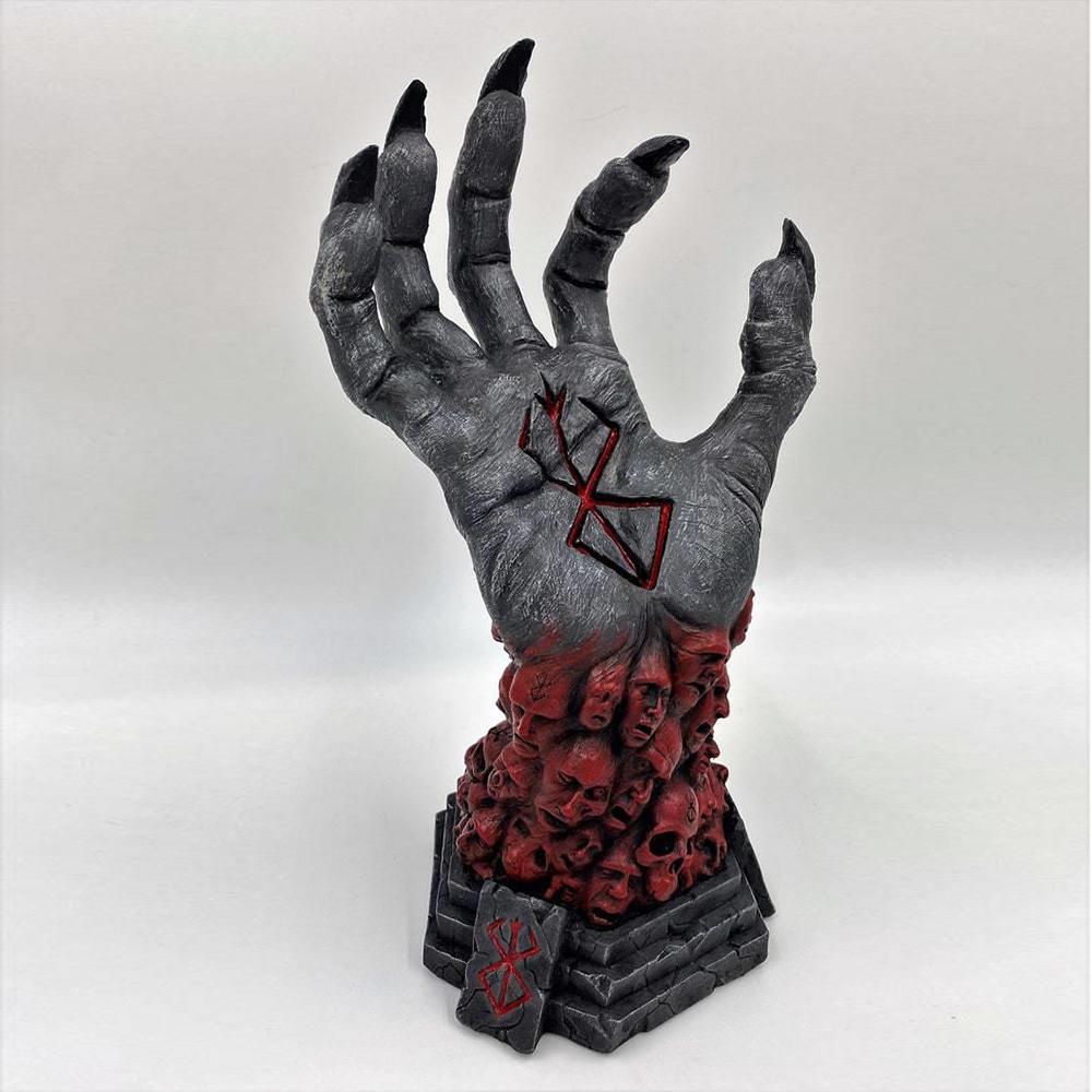 

Новое украшение из смолы «Рука Бога» на Хэллоуин «Берсерк» 16.5X12.7X30CM