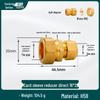 Copper Pipe Ferrule Connector for Air Conditioners: 8/10/15/22mm Reducer, Quick Solderless Fitting for Variable Diameter Joints