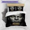 Messi Mbappe Soccer Star Art Personalized Name Bedding Set,Cozy Bed Linen for Teen Boys Bedroom Decoration,Perfect Birthday Gift,Washable Duvet Cover 
