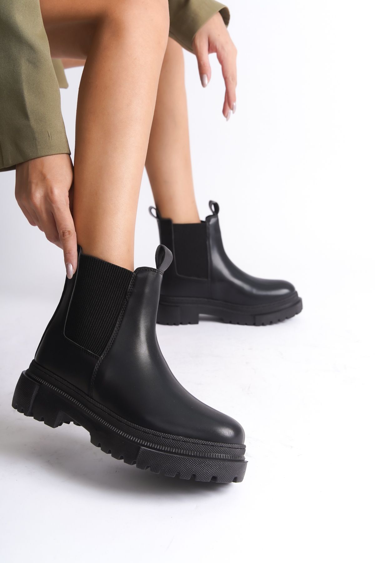 

Women Modern Stylish Fashion Side Elastic Women s Boots 36
