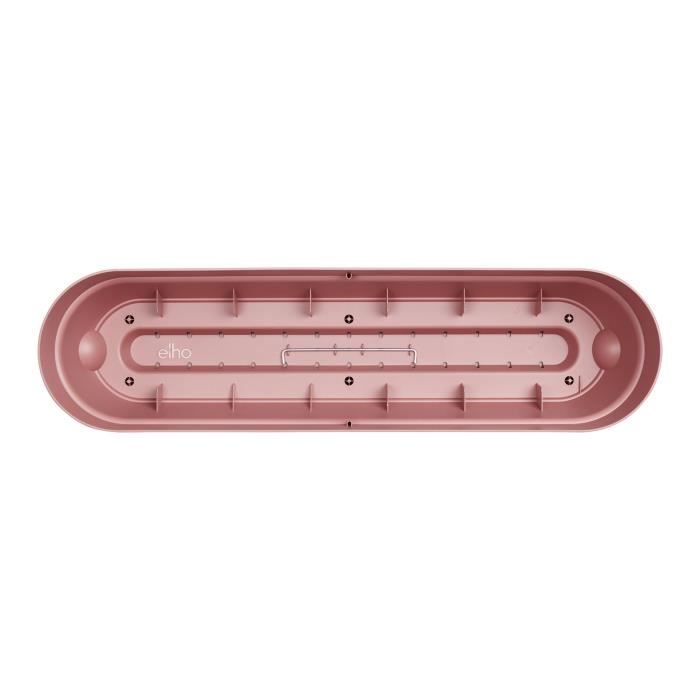 Planteur Rectangle VIBIA - Plastique - Réservoir - Ø50 - Rose poussière
