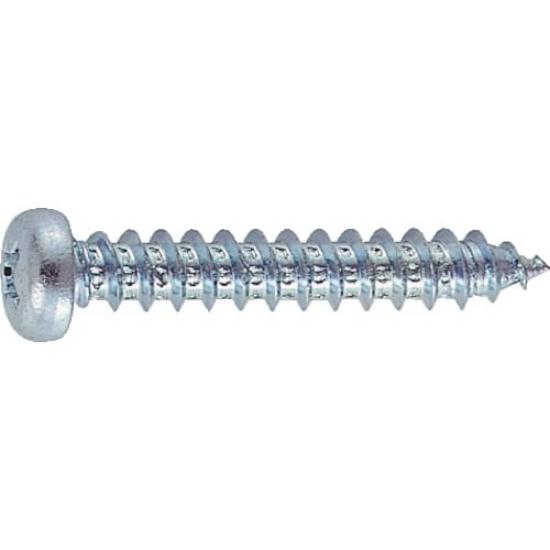 

TRUSCO Pan Head Tapping M5 x 90 3 Packs Screws, Unichrome, 16, Pieces, B07-0516, (Case Sold)