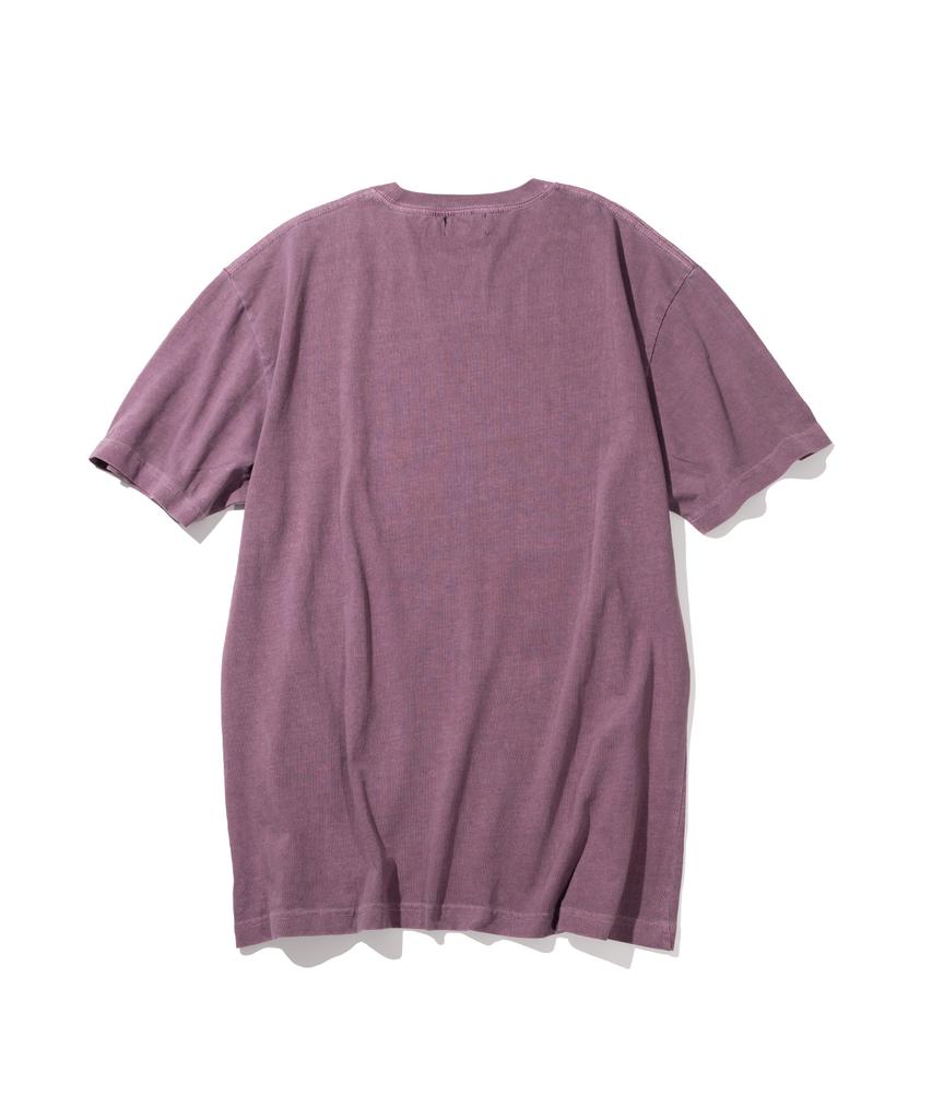 MASSNOUN Asterisk Pigment Short Sleeve T-Shirt Msits005-Mg