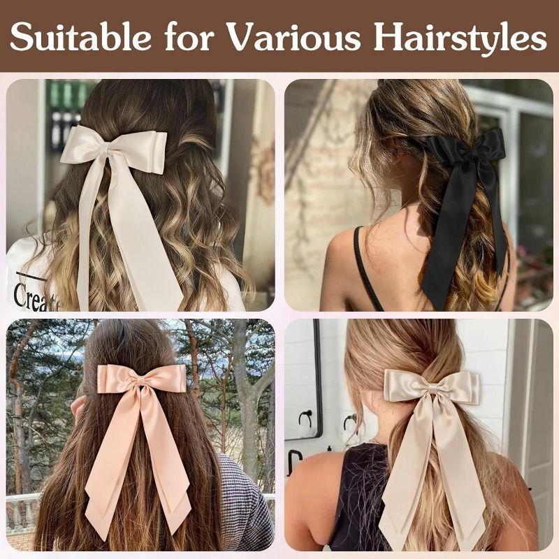 Schleifen-Haarnadel beliebte Internet-Berühmtheiten-Haarnadel vielseitig Temperament-Mädchen Streamer Haarschmuck