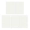 5Pcs Basic Notebook Journal with 60 Pages Unlined/Dotted/Gridde/Lined Softcover Notepads for Drawing Writing Mind Map