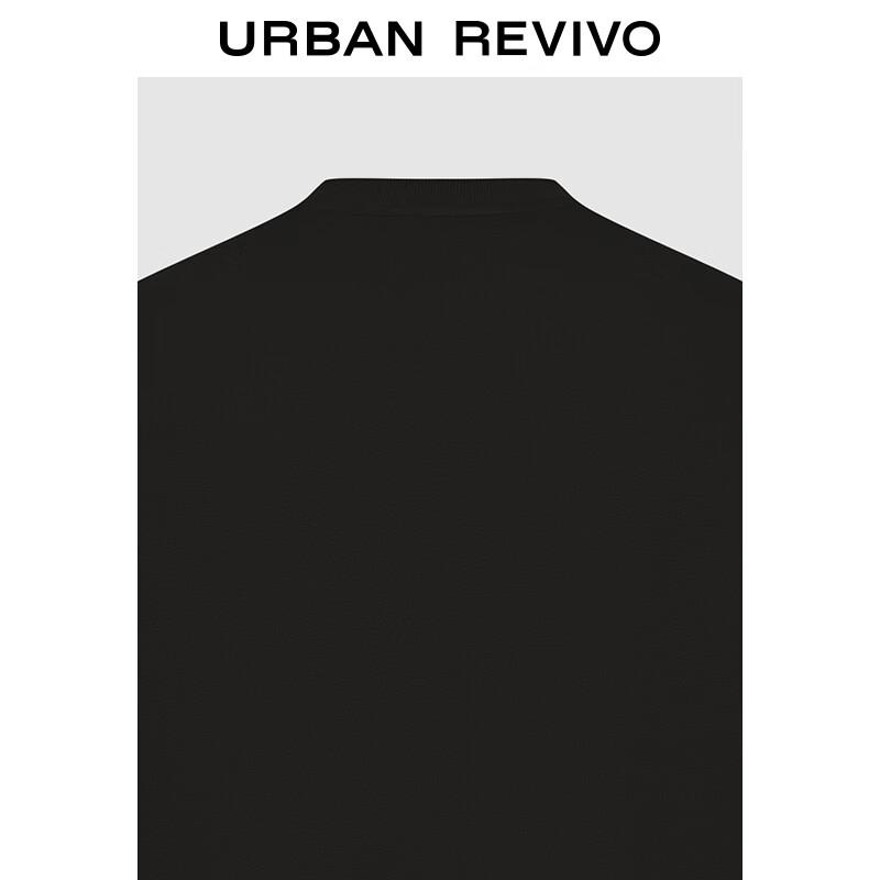 Men's Casual Embroidered Crewneck Sweatshirt