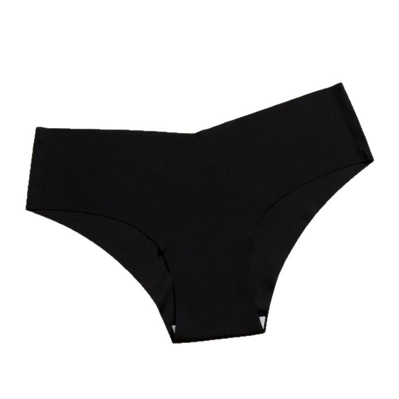 European and American ice silk seamless underwear women's breathable sports sexy pure cotton crotch quick-drying light women's briefs