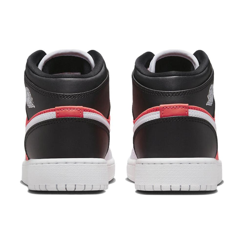 Jordan 1 Mid SE 'White Black Infrared' GS FB4417-016