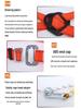 European Full Body Five-Point Electrician Harness with Double Hook.