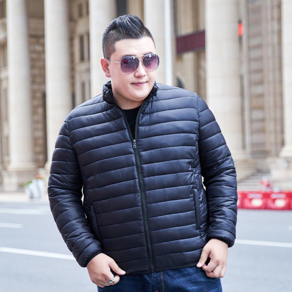 

Мужская утепленная куртка Зимняя на молнии со стойкой воротником Утепленная куртка Большого размера Мужская куртка Свободное пальто 10XL 9XL 10XL