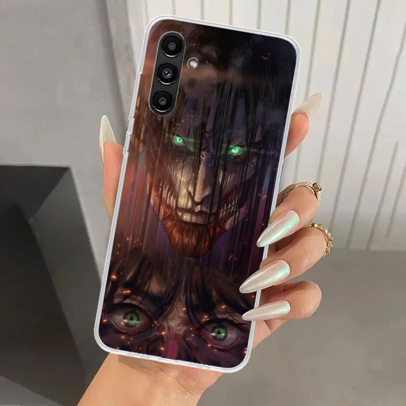 Attack Anime Phone Case for Samsung Galaxy A16 A26 A36 A56 A15 A25 A35 A55 A14 A24 A34 A54 A13 A23 A33 A53 A05S A04S A03S A15 A2