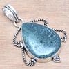 Pendant Ocean Jasper Gemstone Handmade Mother Day Silver Jewelry 1.75"
