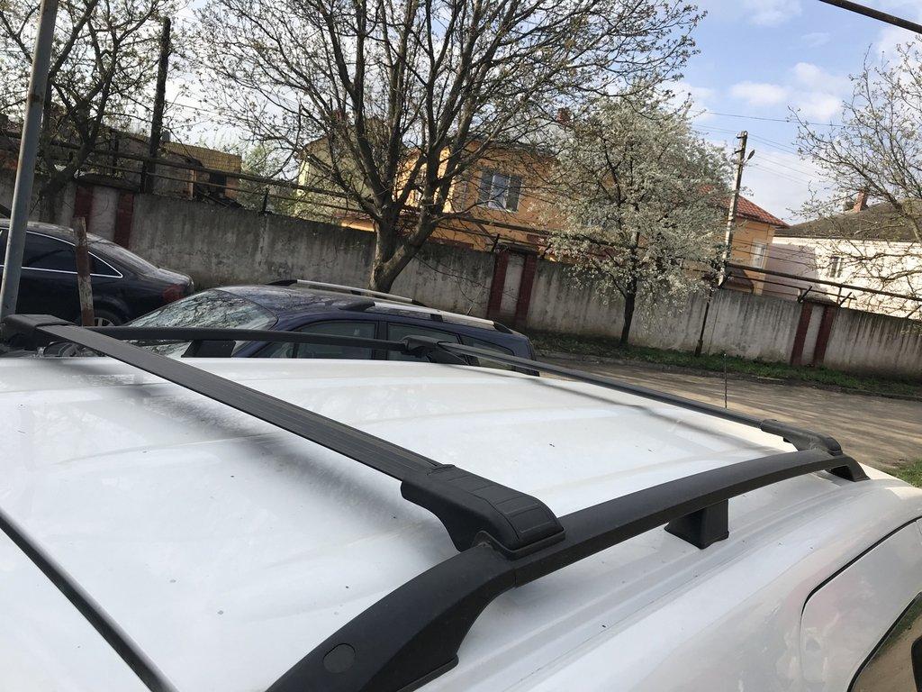 Stürze für Dachreling WingBar (2 Stück) Grau für Renault Kangoo 2008–2020