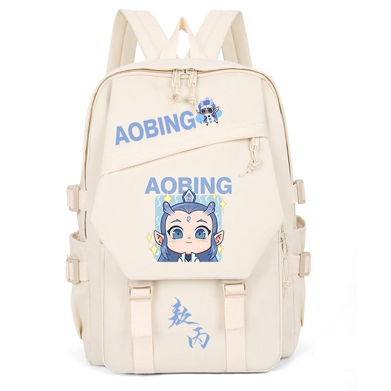 2025 High-value and large-capacity Aobing surrounding Nezha 2 printing leisure students to reduce the burden of schoolbags and backpacks