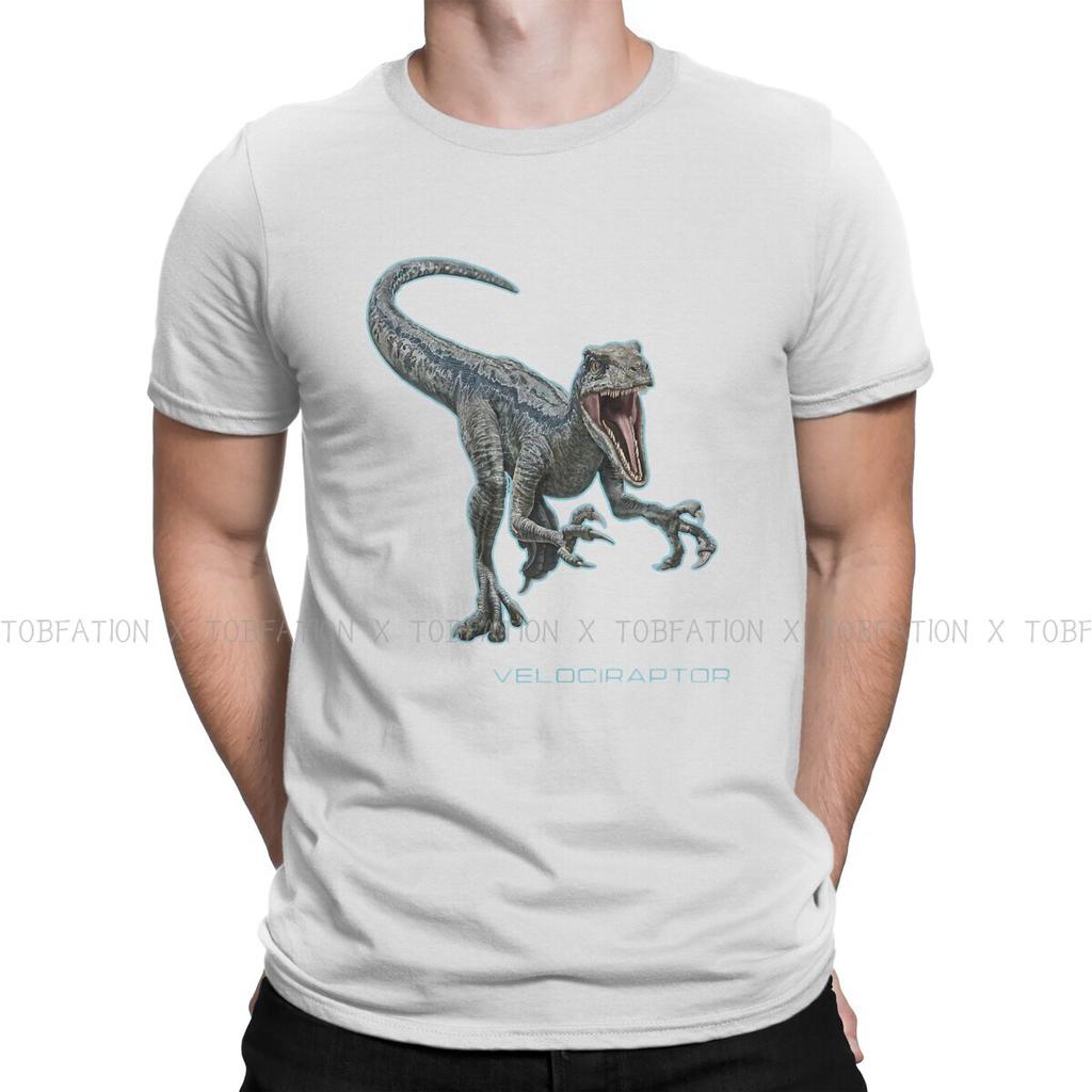 Jurassic Park Dinosaurs Film Man TShirt Velociraptor Fashion T Shirt Harajuku Sweatshirts Hipster