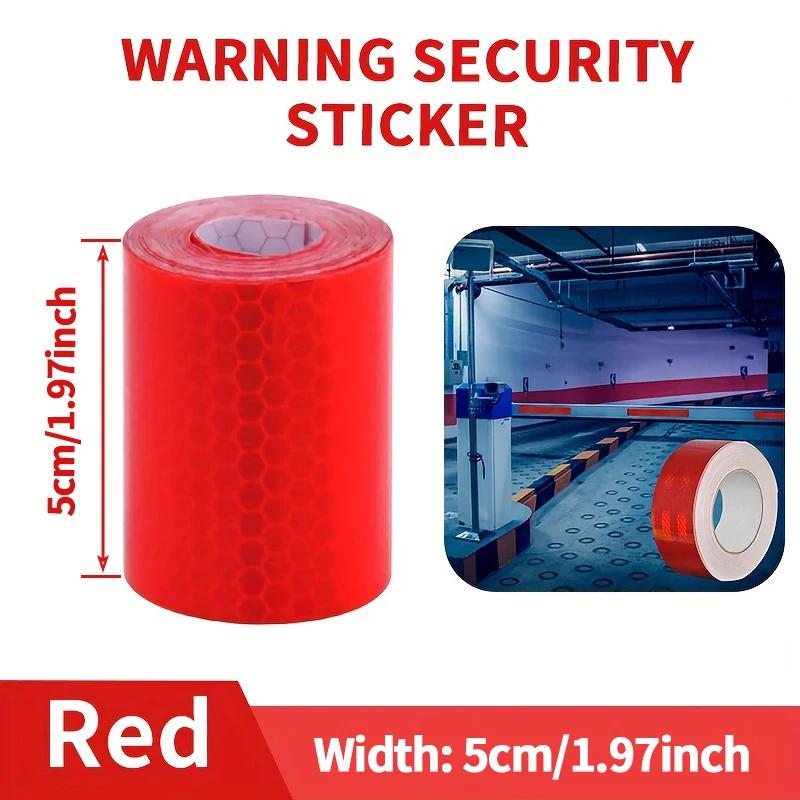 5m Reflective Tape PVC Bicycle Wheels Reflect Fluorescent Sticker Bike Reflective Sticker Strip Tape For Cycling Warning Safety