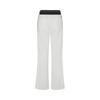 MALBON GOLF Semi-Wide Bootcut Pants White (Woman)