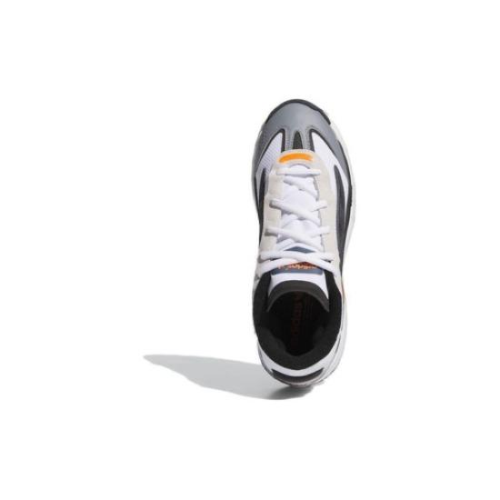 adidas Niteball 3 White Carbon Solar Red - IE1126 Men's Shoes
