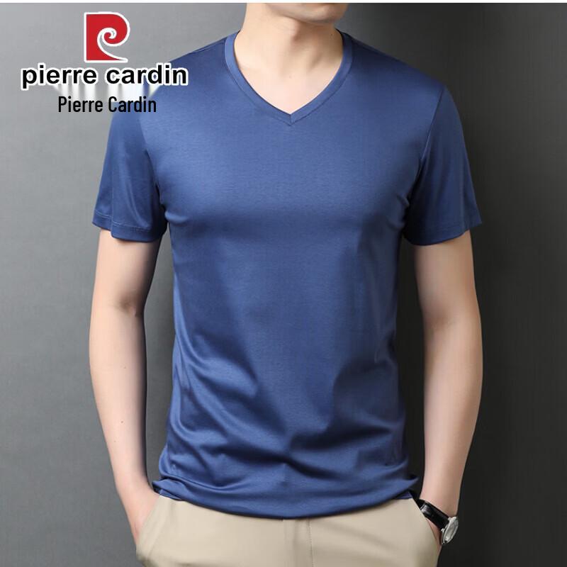 Pierre Cardin Men's Premium Cotton V-Neck T-Shirt