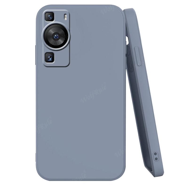 For Huawei P60 Case Cover Huawei P60 Capa Original Back Shockproof Liquid Silicone TPU Soft Cover Huawei P60 Pro P 60 Art Fundas