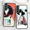 Vaporwave Glitch Anime Phone Case For Samsung Galaxy A12 A22 A32 A42 A52 A72 A54 A34 A24 A14 A73 A53 A33 A23 A13 5G F52 F62 Cove